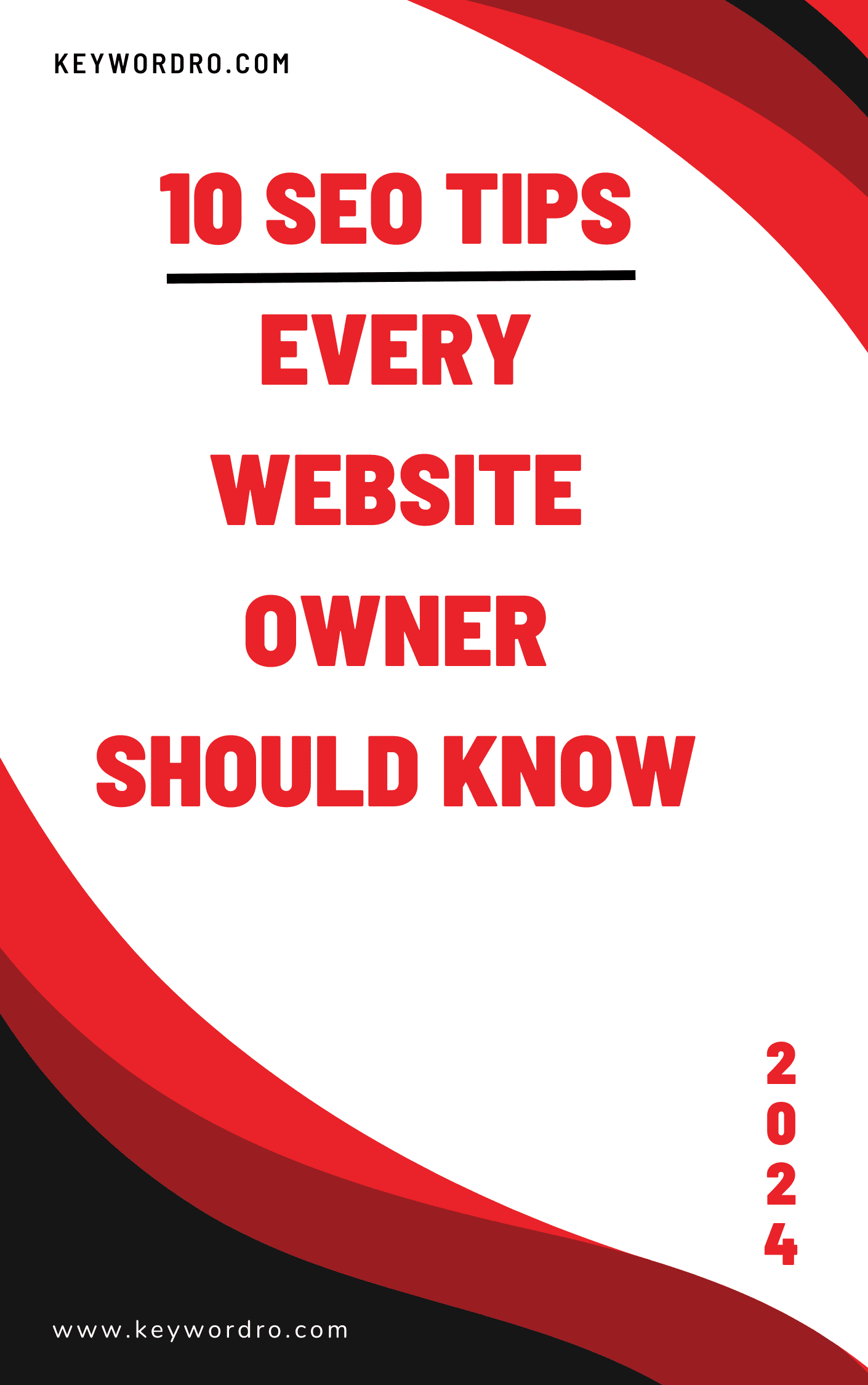 10 SEO tips every website owner should know Guide Ebook