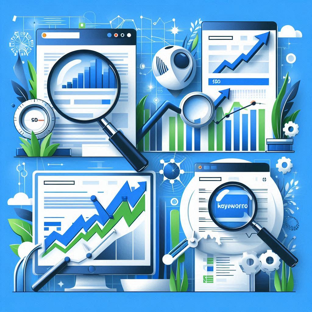 Graph displaying the growth of website traffic and keyword rankings for a client, achieved through expert SEO services provided by Keywordro. Comprehensive SEO Services Toulouse tailored for maximum online impact.