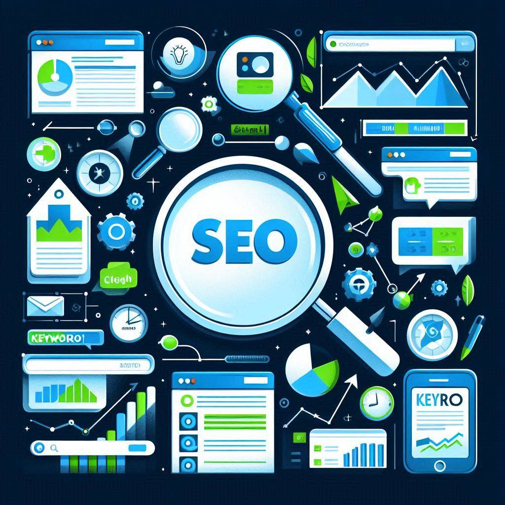 Graph displaying the growth of website traffic and keyword rankings for a client, achieved through expert SEO services provided by Keywordro. Comprehensive SEO Services Acocks Green tailored for maximum online impact.