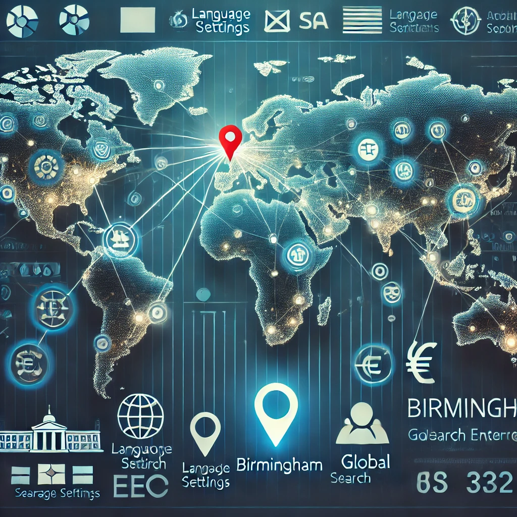 Global SEO services from Birmingham, connecting businesses to international markets with targeted SEO.