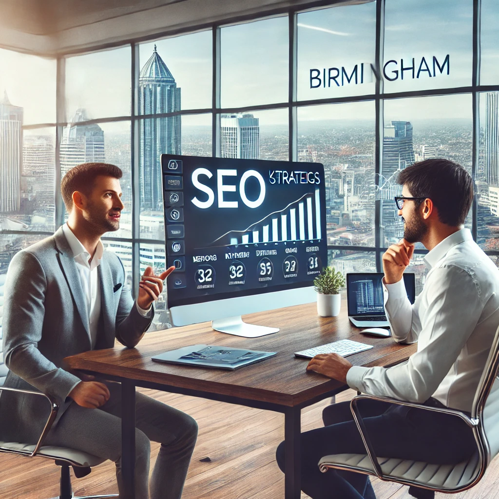 Expert SEO consultancy in Birmingham offering customized SEO strategies for business growth.