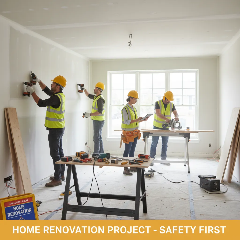 Interior painting and intricate finishing